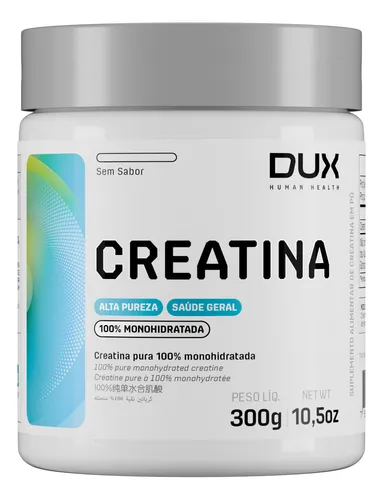 Dux Nutrition Creatina Monohidratada Pote 300G Em Po Sem Sabor